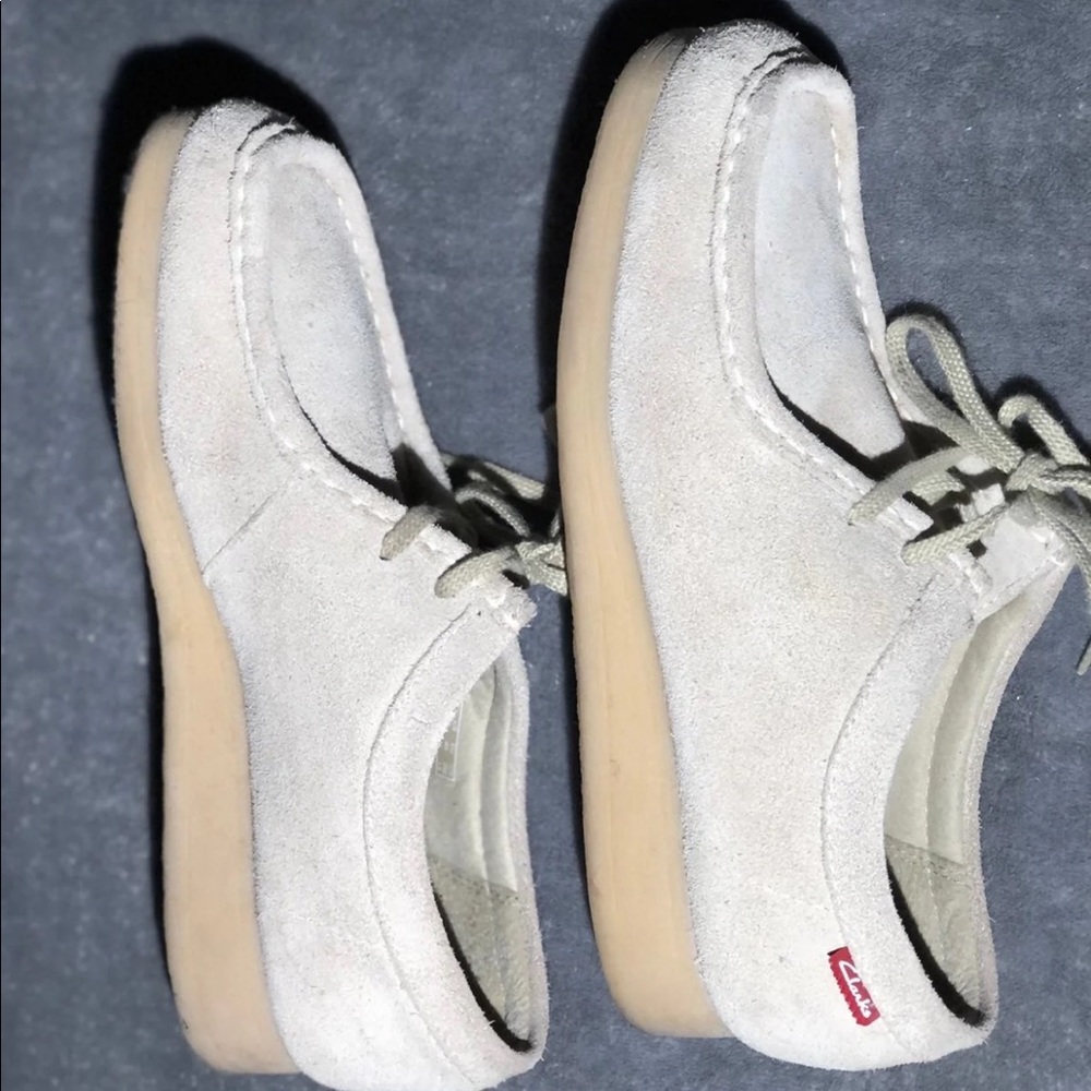 Authentic Leather Clarks Wallabees